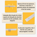 Luminária de Led Recarregável USB com Sensor de Movimento