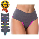 Kit 8 Calcinhas Fitness SculpFit Cintura Alta 🔥 Queima De Estoque