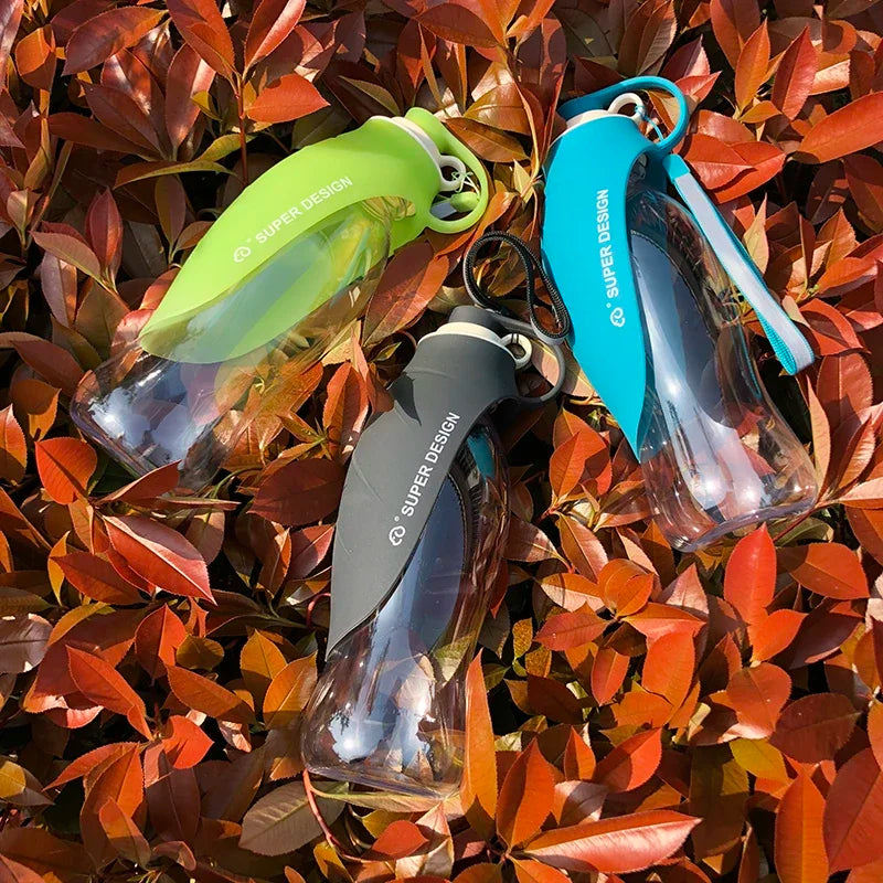 Garrafa de água portátil para animais